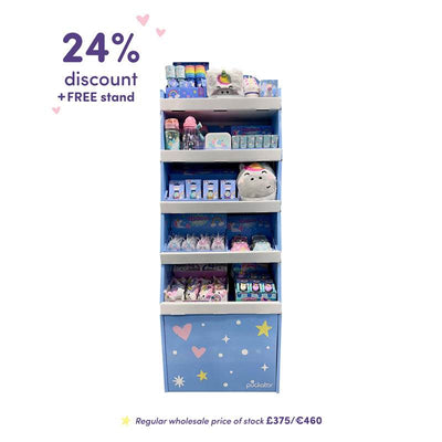 Unicorn Magic 5-Shelf Prefilled FSDU Display Unit - Gift Arch
