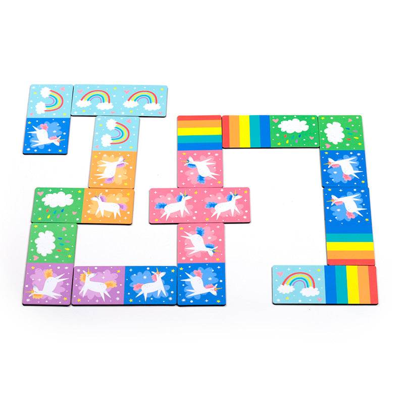 Unicorn Magic Kids Dominoes Set - Gift Arch