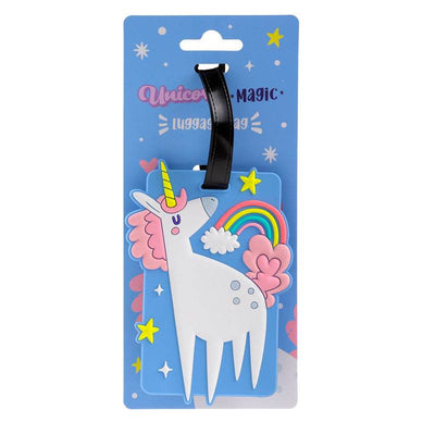 Unicorn Magic PVC Luggage Tag - Gift Arch