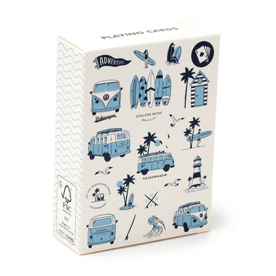Explore More Volkswagen VW T1 Camper Bus Standard Playing Card Deck - Gift Arch