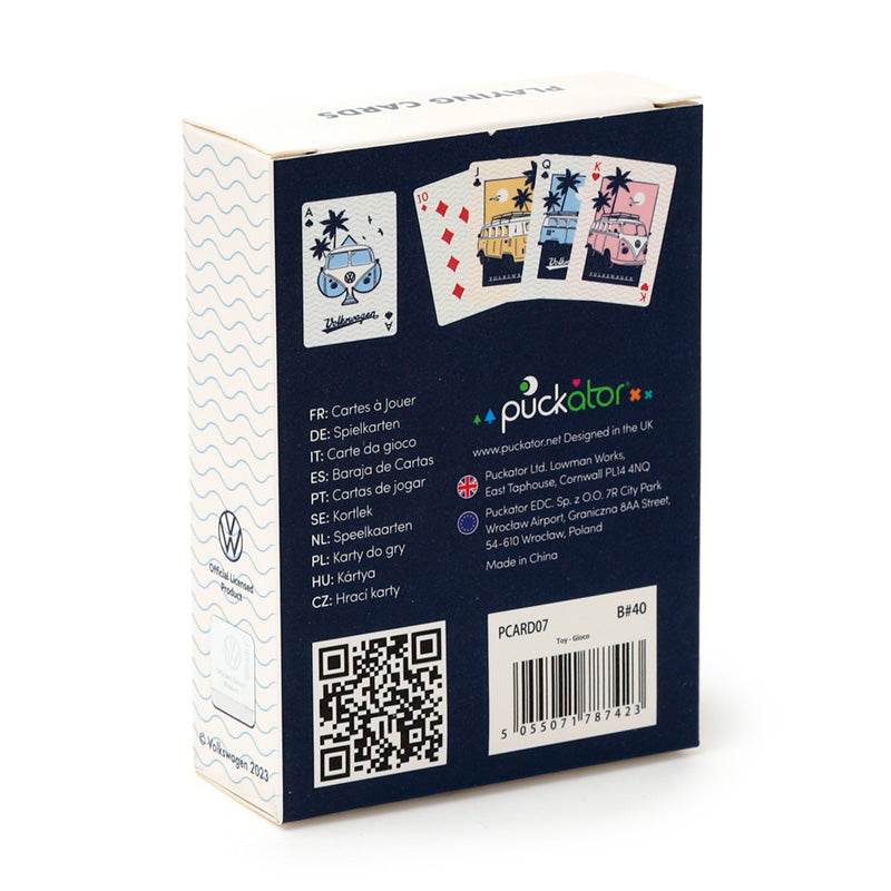 Explore More Volkswagen VW T1 Camper Bus Standard Playing Card Deck - Gift Arch