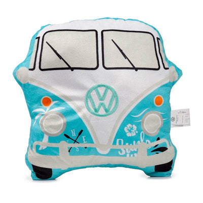 Plush Volkswagen VW T1 Camper Bus Shaped Surf Cushion - Gift Arch