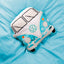 Plush Volkswagen VW T1 Camper Bus Shaped Surf Cushion - Gift Arch