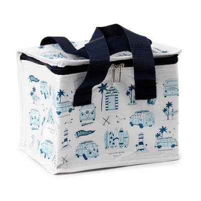RPET Cool Bag Lunch Bag Volkswagen VW T1 Camper Bus Explore More - Gift Arch