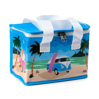 RPET Cool Bag Lunch Bag Volkswagen VW T1 Camper Bus Waves Are Calling - Gift Arch