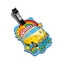 Volkswagen VW T1 Camper Bus Summer Vibes PVC Luggage Tag - Gift Arch