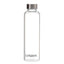 London Tour Glass Water Bottle with Protective Sleeve - Gift Arch