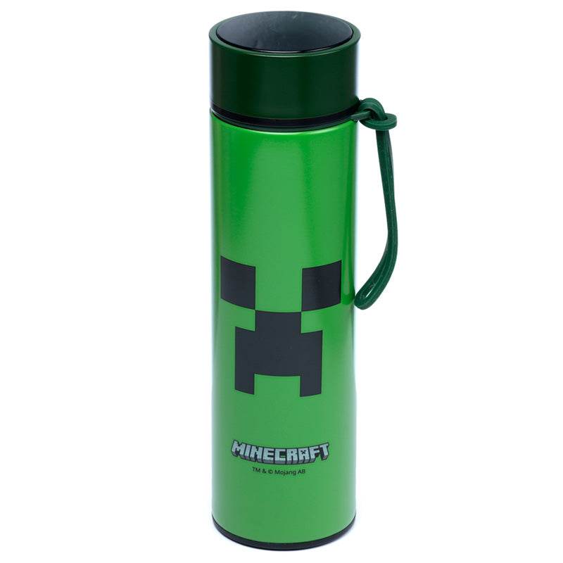 Minecraft Creeper Hot & Cold Digital Thermometer Bottle - Gift Arch