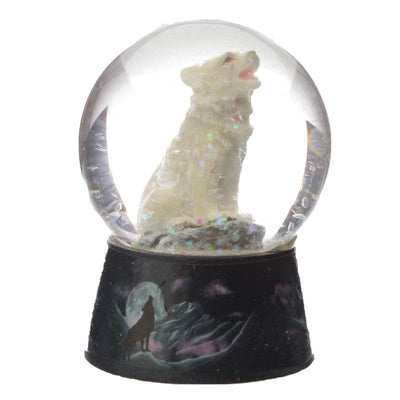 Protector of the North Dream Protector Wolf Snow Globe - Gift Arch