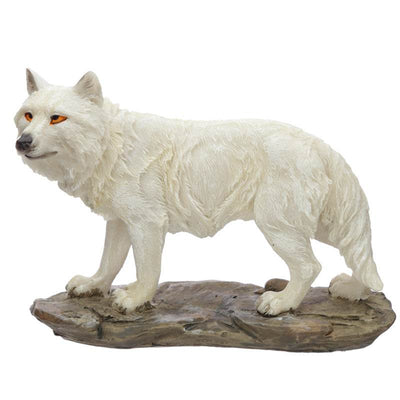 Protector of the North Spirit of the Night Wolf Figurine - Gift Arch