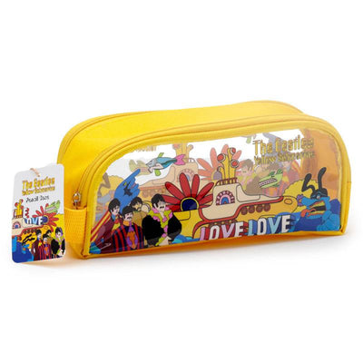 The Beatles Yellow Submarine Clear Window Pencil Case - Gift Arch