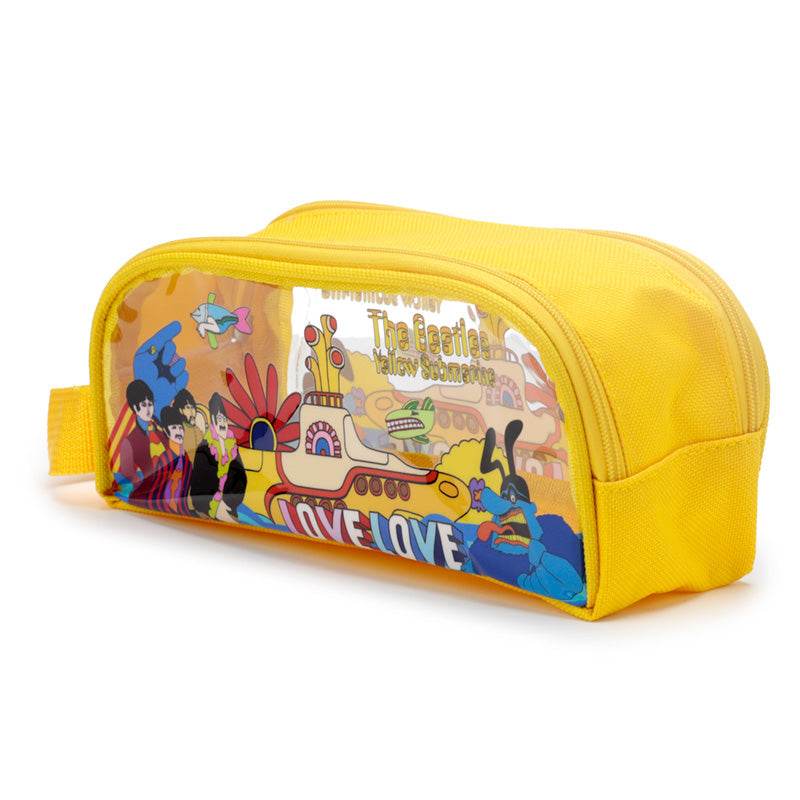 The Beatles Yellow Submarine Clear Window Pencil Case - Gift Arch