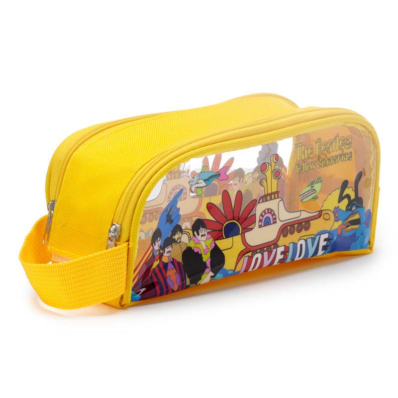 The Beatles Yellow Submarine Clear Window Pencil Case - Gift Arch