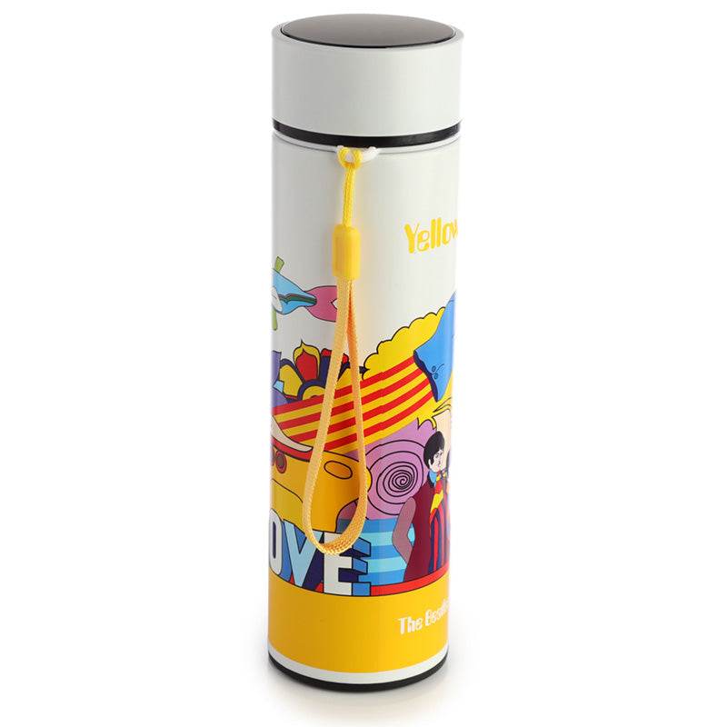 The Beatles Yellow Submarine Hot & Cold Digital Thermometer Bottle - Gift Arch