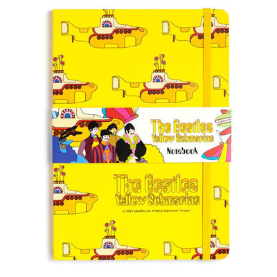 The Beatles Yellow Submarine Recycled Paper A5 Notebook - Gift Arch