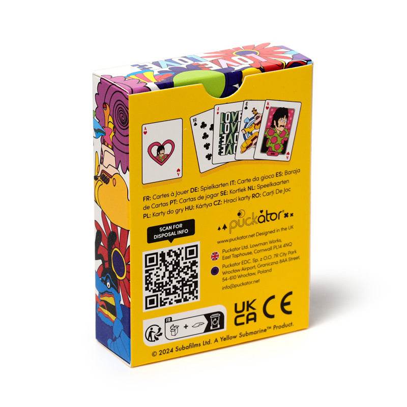 The Beatles Yellow Submarine Standard Playing Card Deck - Gift Arch