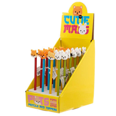 Adoramals Animal Pencil with PVC Topper - Gift Arch