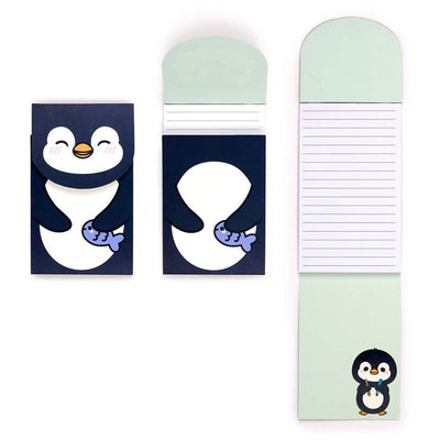 Adoramals Penguin Flip Open Shaped Memo Pad - Gift Arch