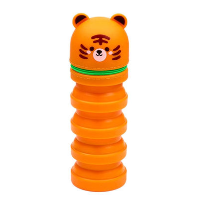 Adoramals Tiger Pop Up Silicone Pencil Case - Gift Arch