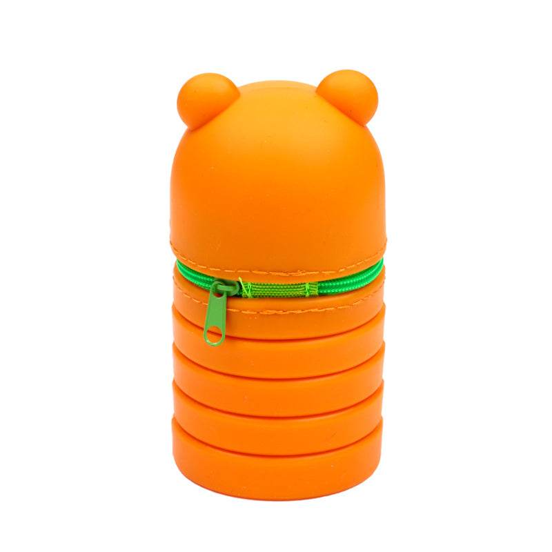 Adoramals Tiger Pop Up Silicone Pencil Case - Gift Arch