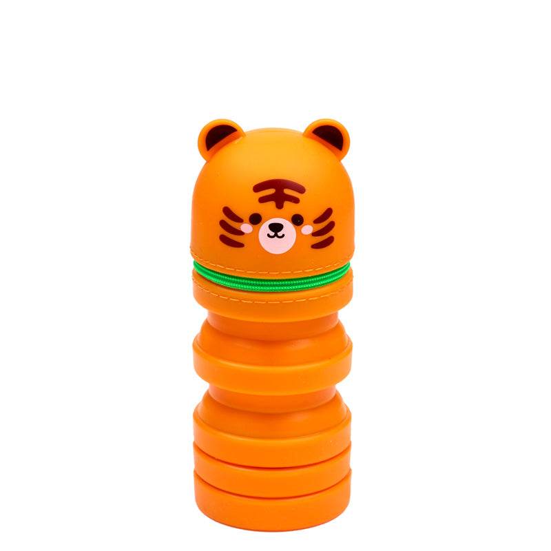 Adoramals Tiger Pop Up Silicone Pencil Case - Gift Arch