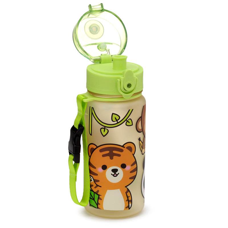 Adoramals Wild Pop Top 350ml Shatterproof Children's Bottle - Gift Arch