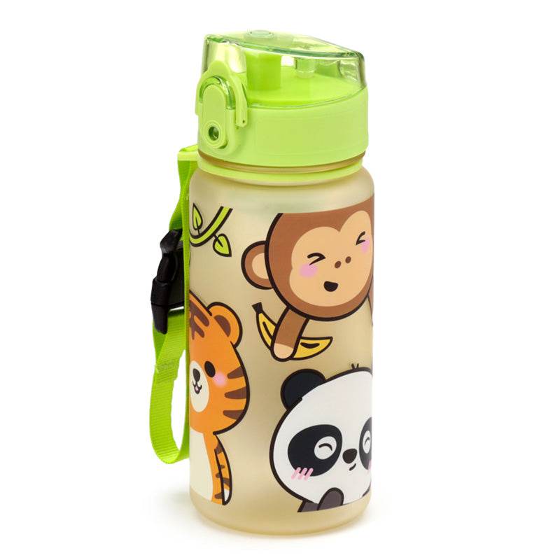 Adoramals Wild Pop Top 350ml Shatterproof Children's Bottle - Gift Arch