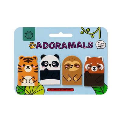 Adoramals Wild Shaped Magnetic Bookmark Set - Gift Arch