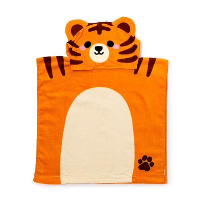 Alfie the Tiger Adoramals Kids Hooded Towel - Gift Arch