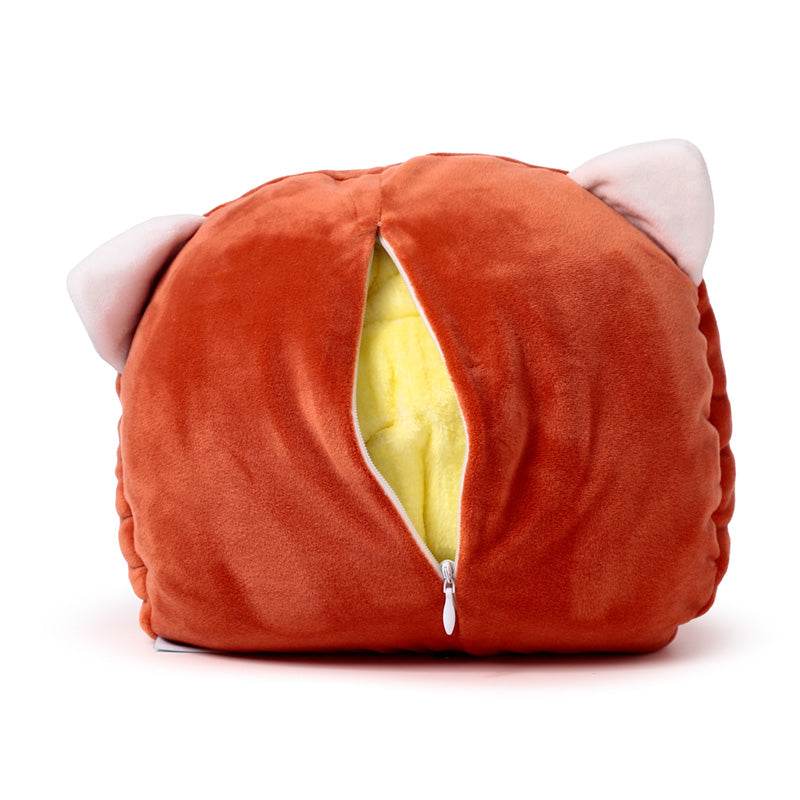 Blankeazzz Adoramals Ru the Red Panda 2-in-1 Plush Toy & Travel Blanket - Gift Arch