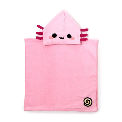 Maddie the Axolotl Adoramals Kids Hooded Towel - Gift Arch