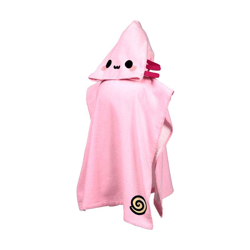 Maddie the Axolotl Adoramals Kids Hooded Towel - Gift Arch