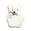 Polar Bear 650ml Hot Water Bottle with Plush Cover - Gift Arch