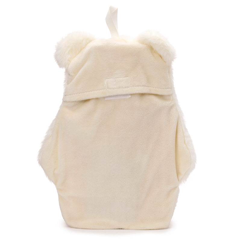Polar Bear 650ml Hot Water Bottle with Plush Cover - Gift Arch