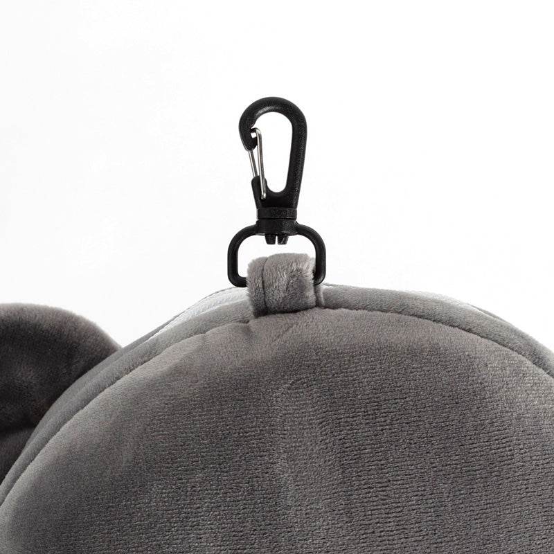Relaxeazzz Adoramals Janu the Elephant Plush Travel Pillow & Eye Mask - Gift Arch