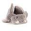 Relaxeazzz Elephant Plush Travel Pillow & Eye Mask - Gift Arch