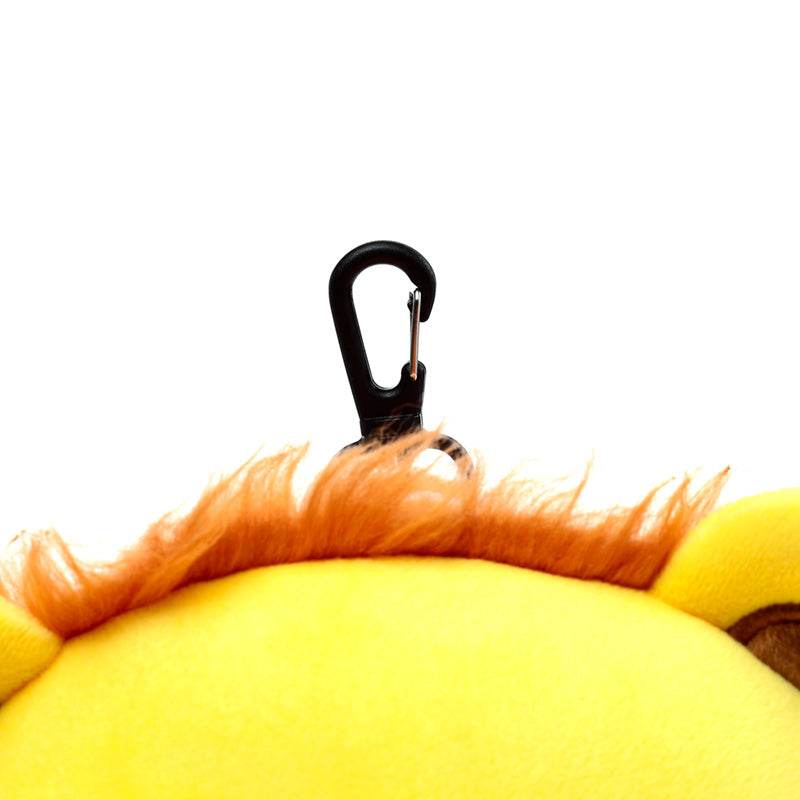Relaxeazzz Lion Plush Travel Pillow & Eye Mask - Gift Arch