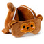 Relaxeazzz Monkey Plush Travel Pillow & Eye Mask - Gift Arch