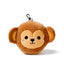 Relaxeazzz Monkey Plush Travel Pillow & Eye Mask - Gift Arch