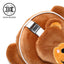Relaxeazzz Monkey Plush Travel Pillow & Eye Mask - Gift Arch