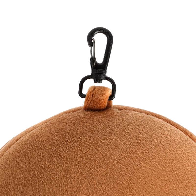 Relaxeazzz Monkey Plush Travel Pillow & Eye Mask - Gift Arch