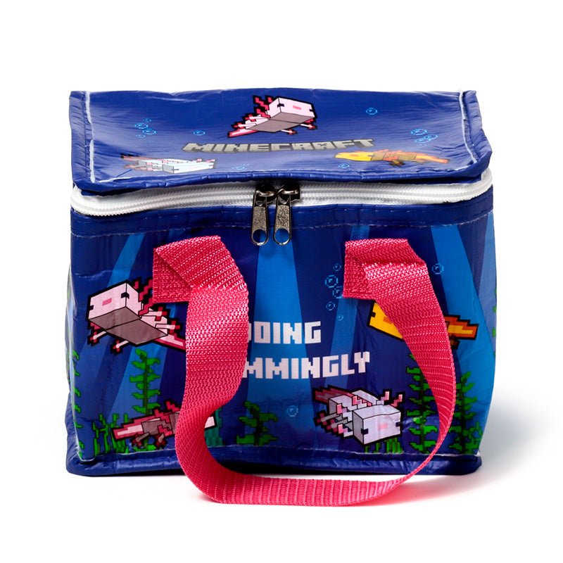 RPET Cool Bag Lunch Bag Minecraft Axolotl - Gift Arch