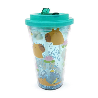 Shatterproof Capybara Double Walled Cup & Straw - Gift Arch