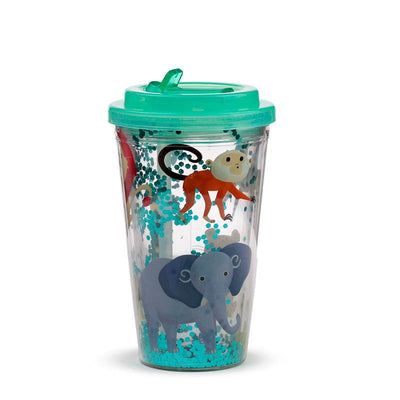Shatterproof Zooniverse Double Walled Cup & Straw - Gift Arch