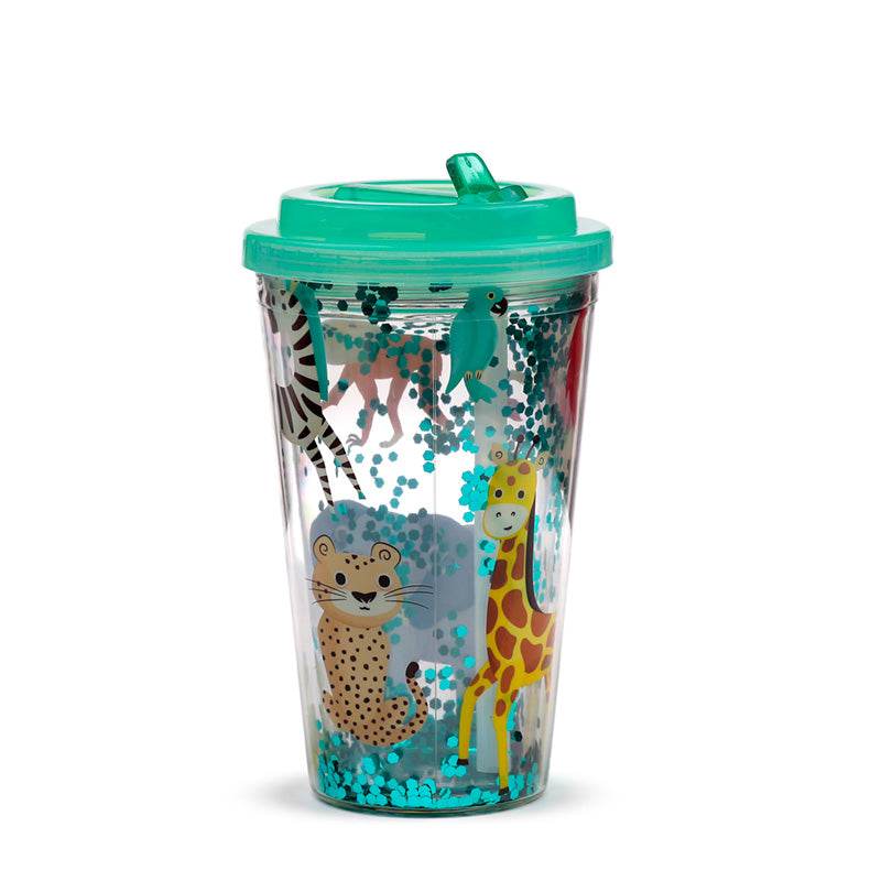 Shatterproof Zooniverse Double Walled Cup & Straw - Gift Arch
