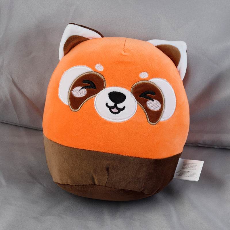 Squidglys Ru the Red Panda Adoramals Wild Plush Toy - Gift Arch