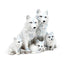 Wolf Puppies Family - Gift Arch