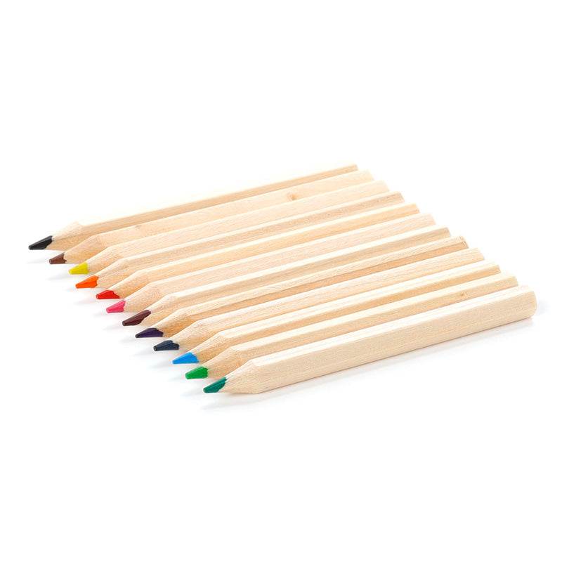 Zooniverse 2022 Pencil Pot with 12 Colouring Pencils - Gift Arch