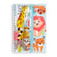 Zooniverse Ring Bound Notepad & Pencil Case 6 Piece Stationery Set - Gift Arch