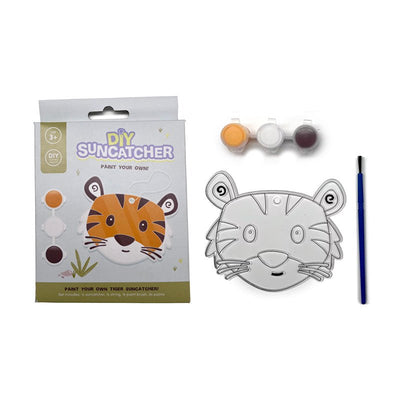 Zooniverse Tiger Paint Your Own DIY Suncatcher - Gift Arch